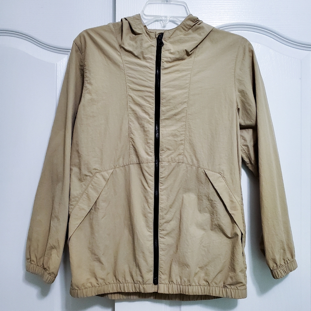 Gap Kids Tan Hooded Nylon Jacket